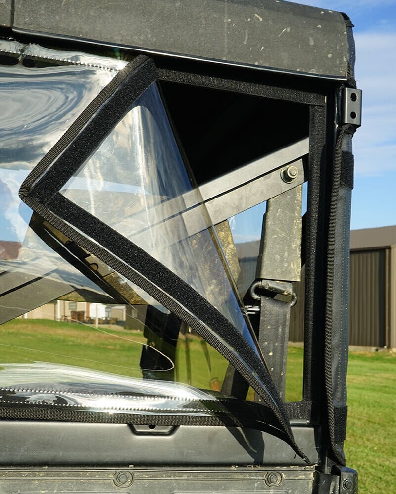 Seizmik Polaris Ranger XP 700/XP 800/570 Full Size Soft Doors & Rear Window with Zipper