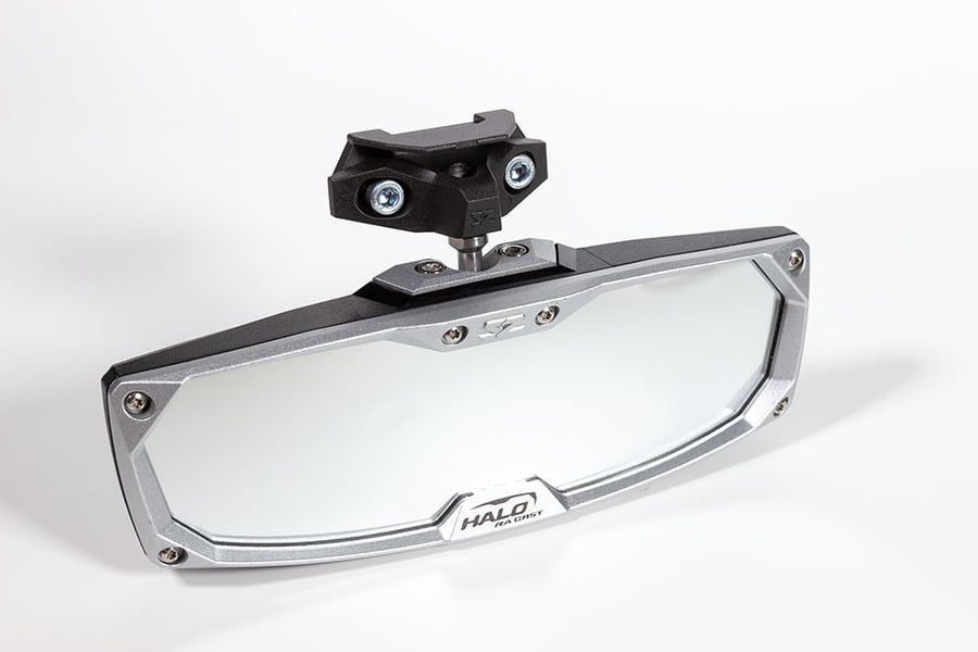 Seizmik Polaris RZR Pro XP Halo-RA Cast Rearview Mirror with Cast Aluminum Bezel