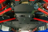 Seizmik Polaris RZR Pro XP UHMW Skid Plate Kit with Integrated Tree Kickers/Rock Sliders