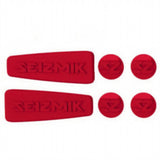 Seizmik Pursuit Side View Mirror Color Insert Kit - Red