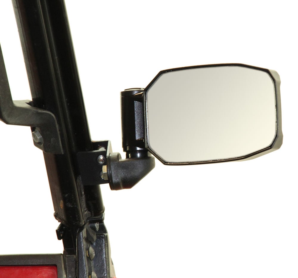 Seizmik Strike Side View Mirror (Pair - ABS) - 2″ Round Tube