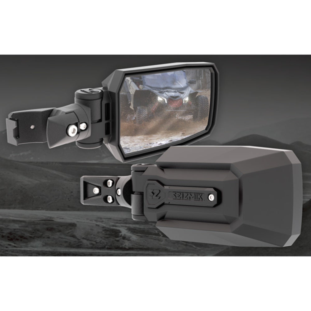 Seizmik Trail Rider Side View Mirror - Clamp Pro-Fit/Profiled
