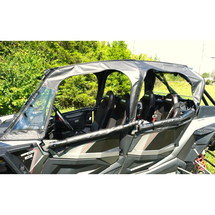 Seizmik Upper Soft Doors with Zipper Polaris RZR 4 Turbo S