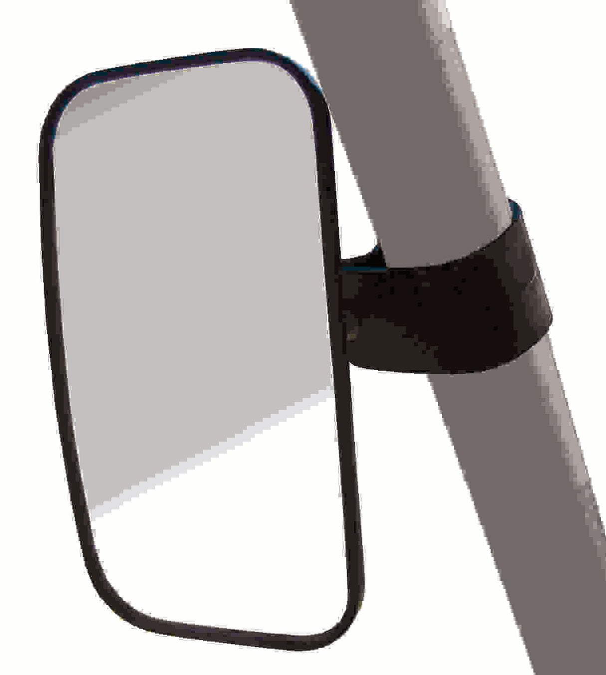 Seizmik UTV Universal Side/Rearview Mirror - 2″ Round Tube and 1.875″ Round Tube W/ Shim