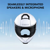 SENA Motorcycle Outrush 2 Modular Smart Helmet w/ Mesh Intercom Communication