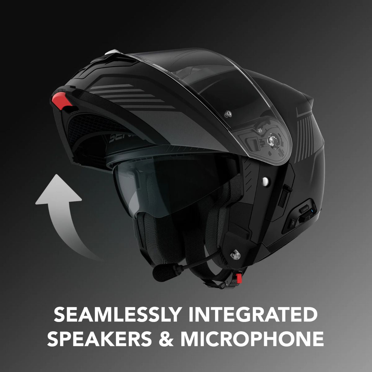 SENA Motorcycle Specter Modular Smart Communication Helmet w/ Mesh Intercom