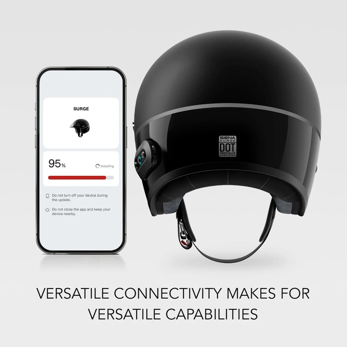 SENA Motorcycle SURGE Smart Communication Helmet