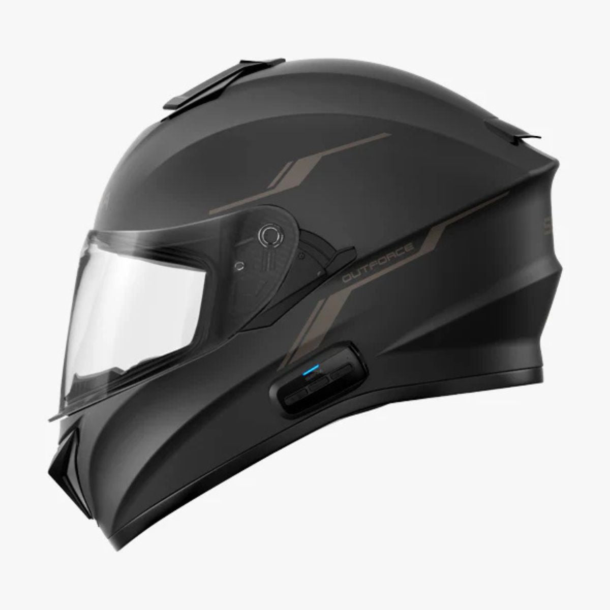 SENA Outforce Full Face Motorcycle Smart Communication Helmet w/ Bluetooth Intercom