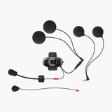 SENA SF4 Motorcycle Bluetooth Communication System w/ Dual Speaker Sets