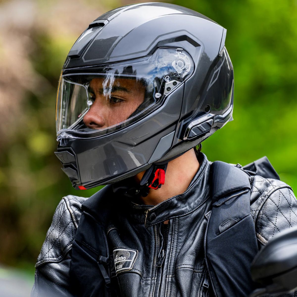SENA Spider X Slim Motorcycle Mesh Intercom Communication Headset