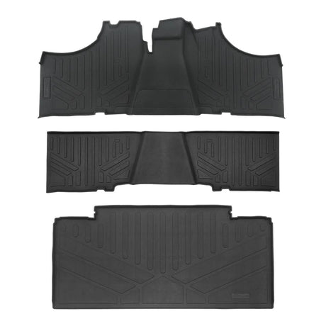 SmartLiner '17-'24 Kawasaki Mule 6 Seater Custom Fit Rugged Rubber Floor Liners