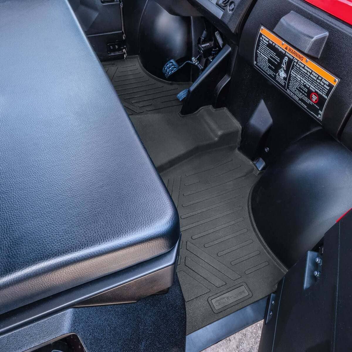 SmartLiner '17-'24 Kawasaki Mule Pro 3 Seater Custom Fit Rugged Rubber Floor Liners