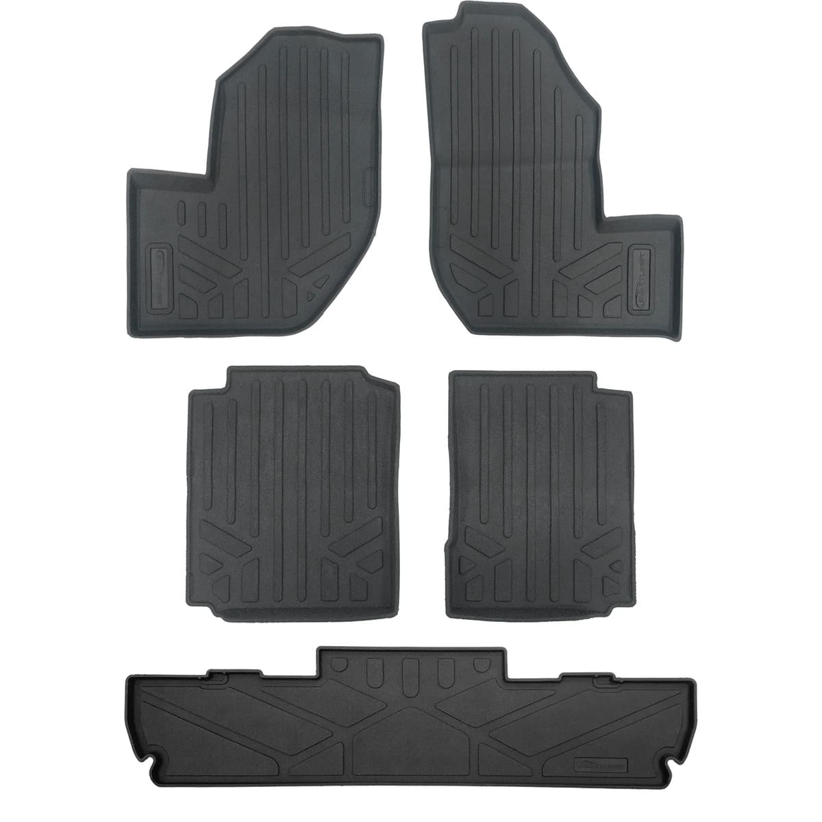 SmartLiner '18-'25 Yamaha Wolverine RMAX 4 Seater Custom Fit Rugged Rubber Floor Liners