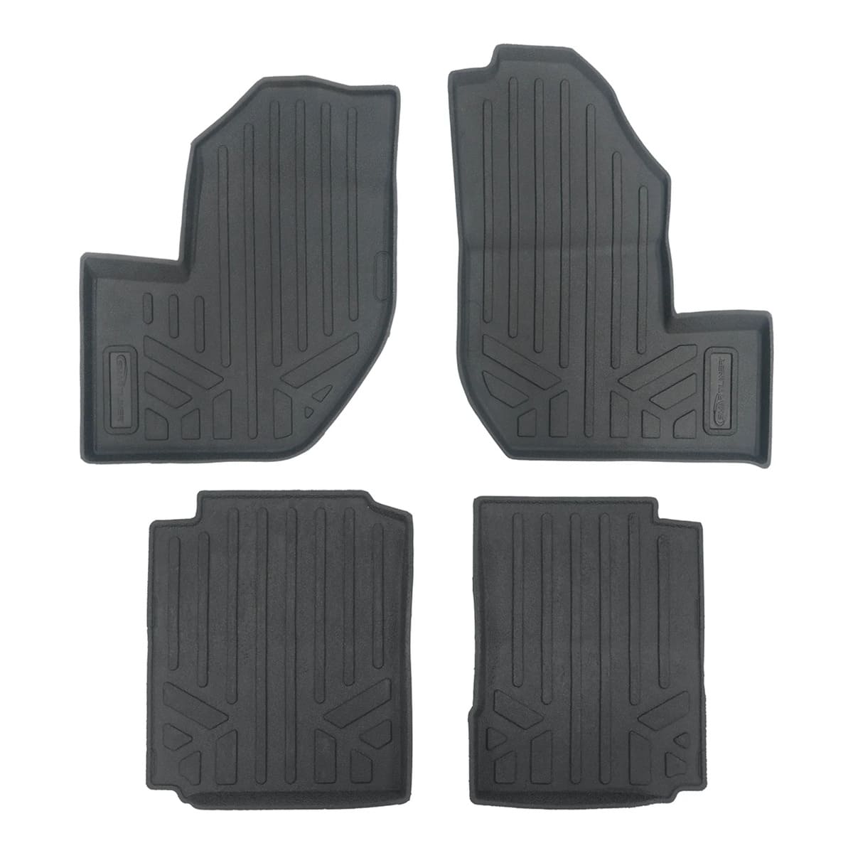 SmartLiner '18-'25 Yamaha Wolverine RMAX 4 Seater Custom Fit Rugged Rubber Floor Liners