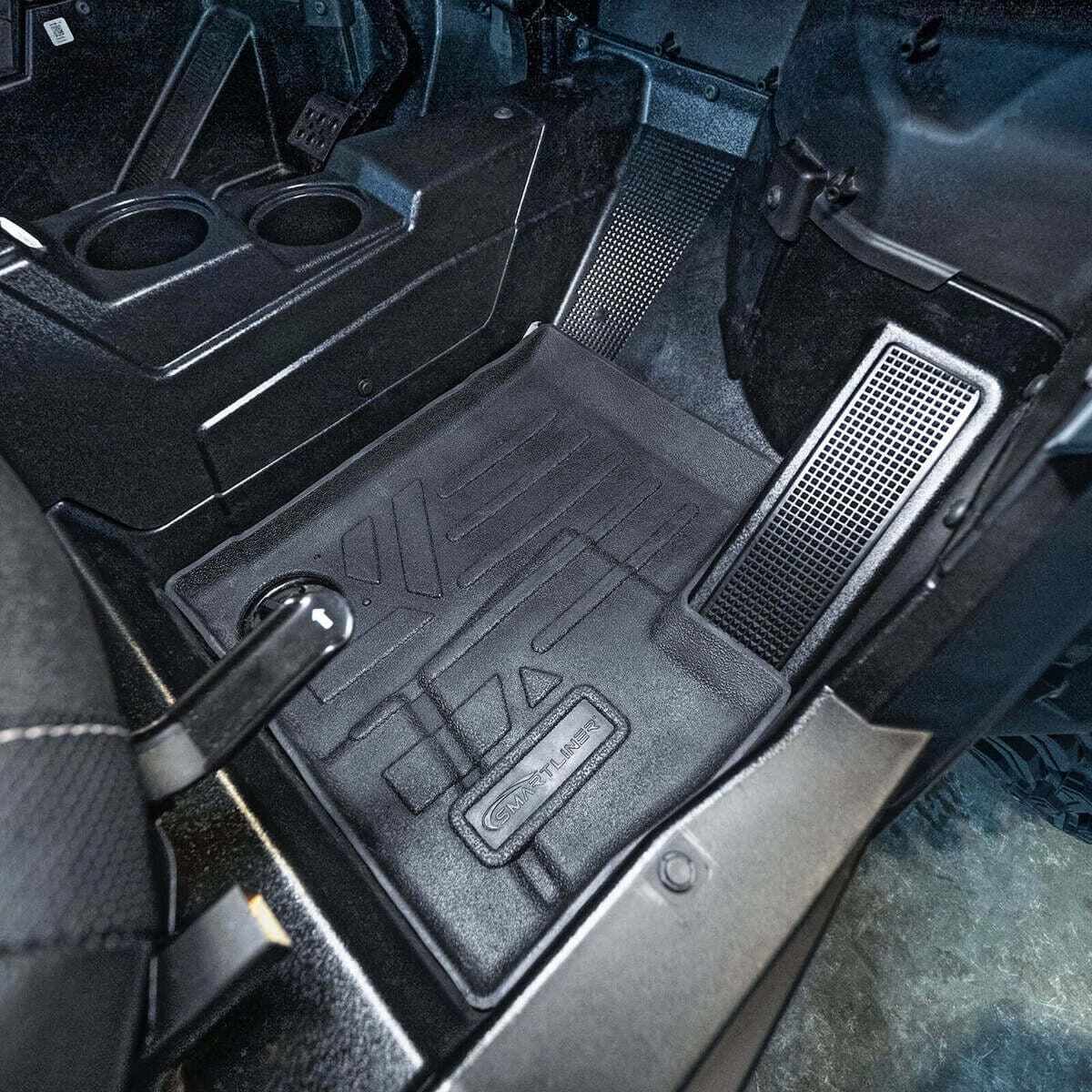 SmartLiner '20-'25 Polaris RZR Trail/Trail S 2 Seater Custom Fit Rugged Rubber Bed Mat Liner