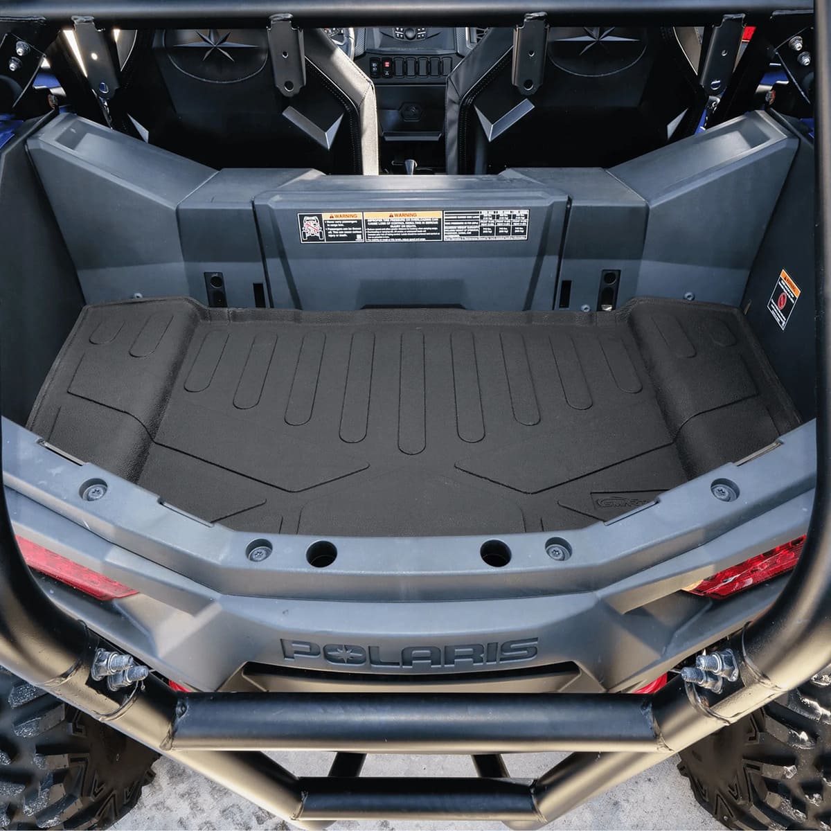 SmartLiner '20-'25 Polaris RZR Trail/Trail S 2 Seater Custom Fit Rugged Rubber Bed Mat Liner