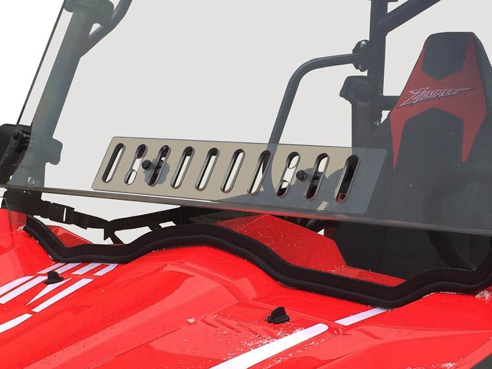 Spike '15-'23 CF Moto Z Force Full Venting Windshield - Hard Coated