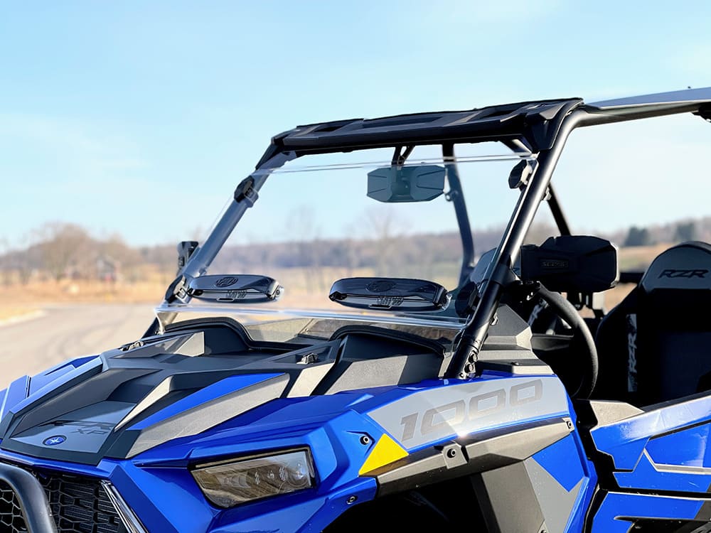 Spike '19+ Polaris RZR Full TRR/Vented Windshield - Hard Coated