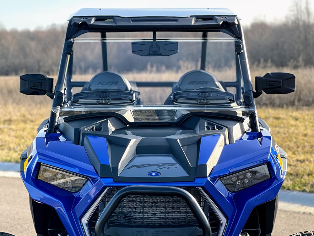 Spike '19+ Polaris RZR Full TRR/Vented Windshield - Hard Coated