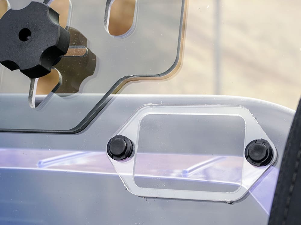 Spike '19+ Yamaha YXZ Rear Vented Windshield