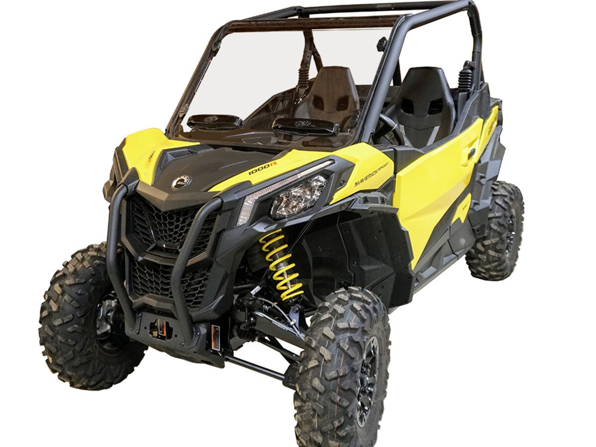 Spike 21'+ Can Am Maverick Trail/Sport & Commander Front Windshield With Dual Vents - HC