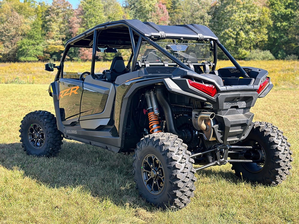 Spike '24 Polaris RZR X/XP-4 1000 Rear Tinted & Vented Windshield - GP