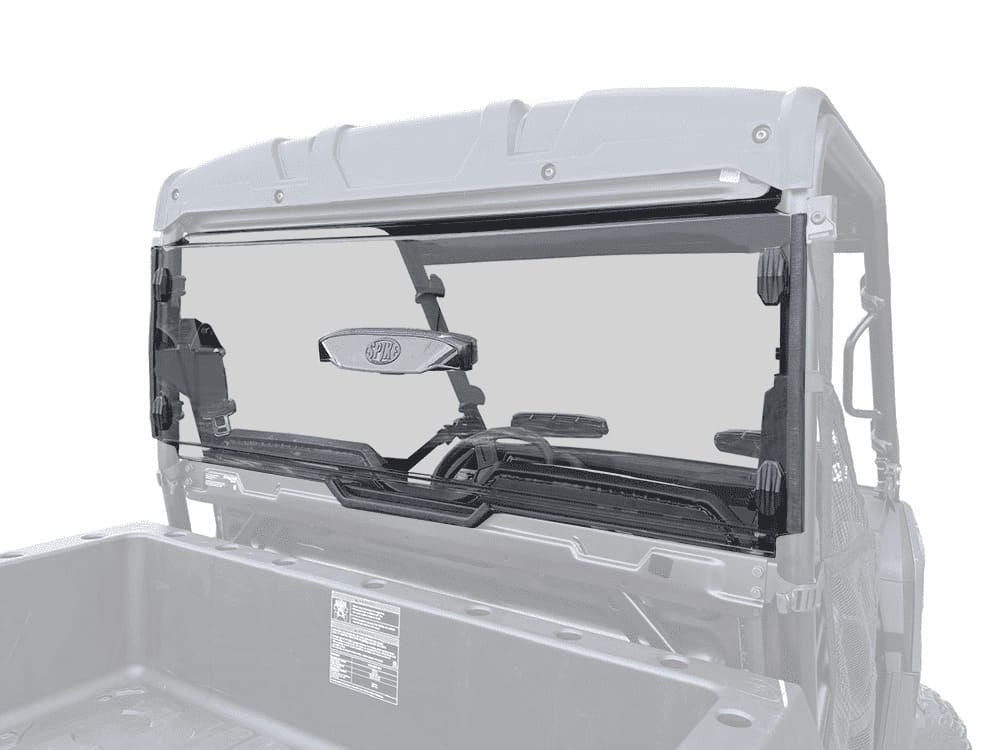 Spike '26+ Polaris Ranger 500 Tinted Rear Shield w/ Vent