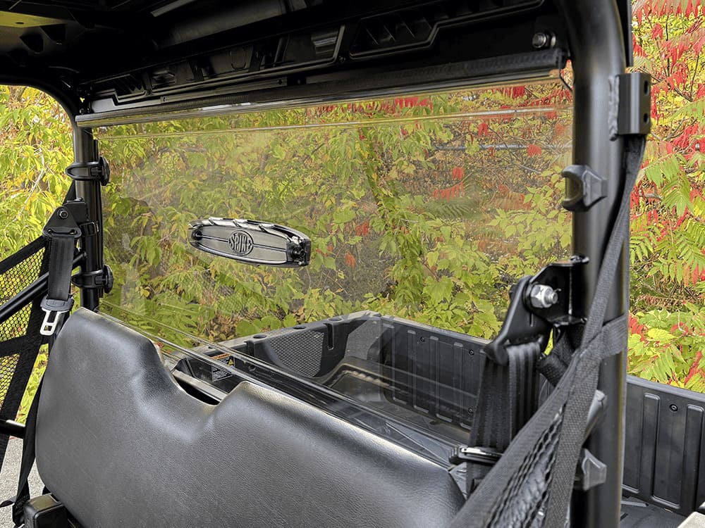 Spike '26+ Polaris Ranger 500 Tinted Rear Shield w/ Vent