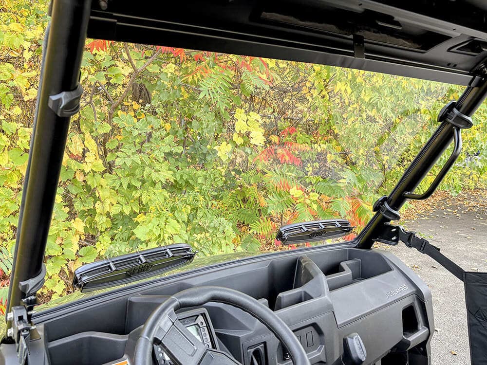 Spike '26+ Polaris Ranger 500 Windshield w/ Comfort Flow Vents-Hard Coated