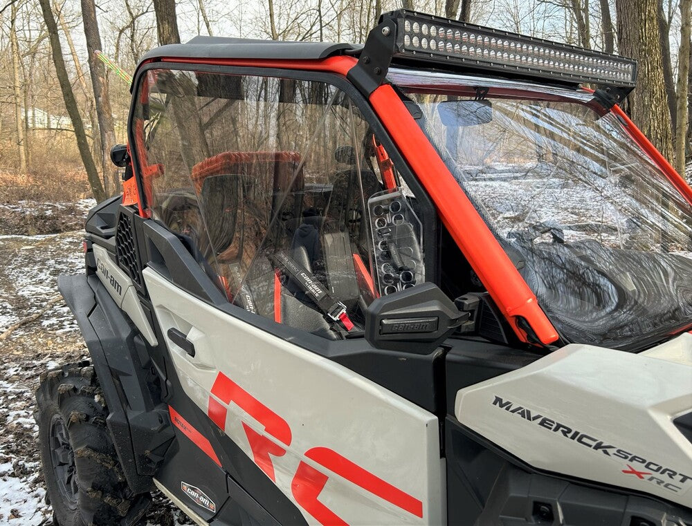 Spike Can-Am Maverick Sport Venting Polycarbonate Upper Doors Kit