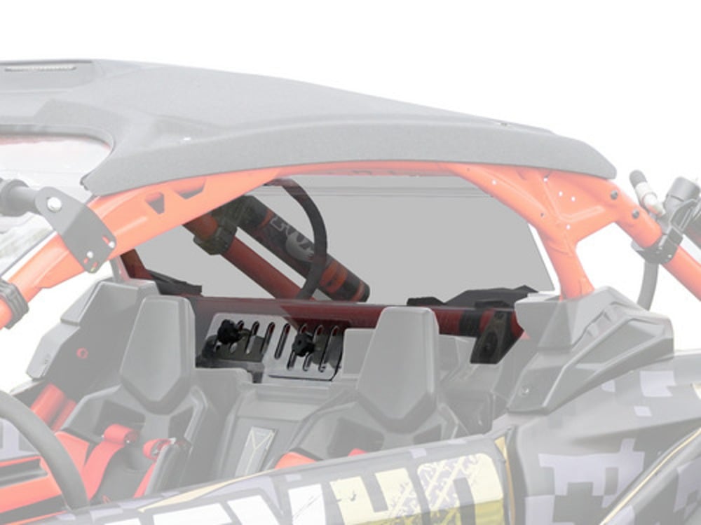 Spike Can Am Maverick X3 Rear Tinted/Vented Windshield