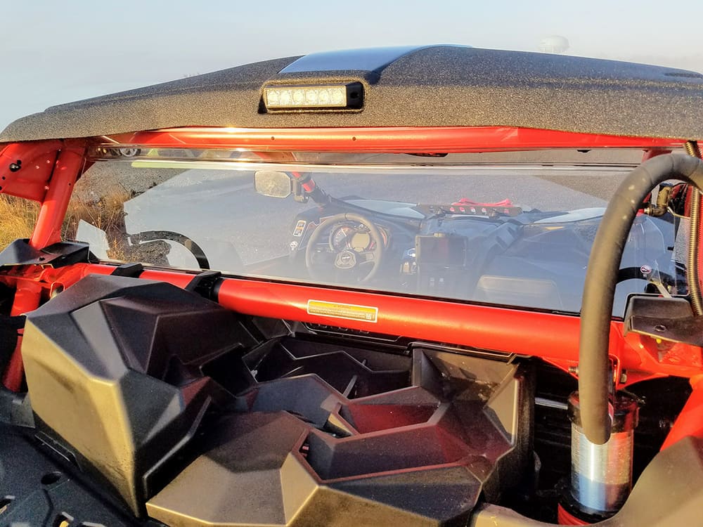 Spike Can-Am Maverick X3 Rear Windshield with Sliding Vent
