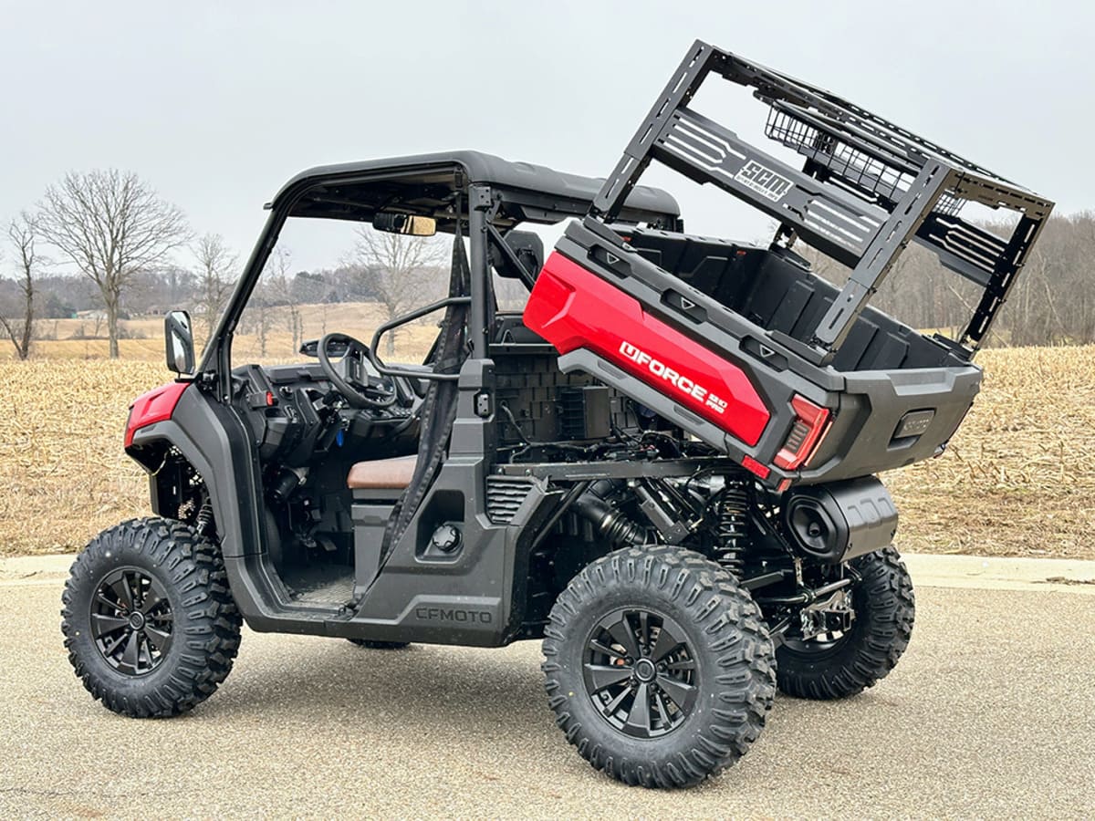 Spike CF Moto UForce U10 Pro Utility Bed Rack