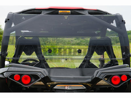 Spike Can-Am Commander/Maverick Rear Windshield with Sliding Vent