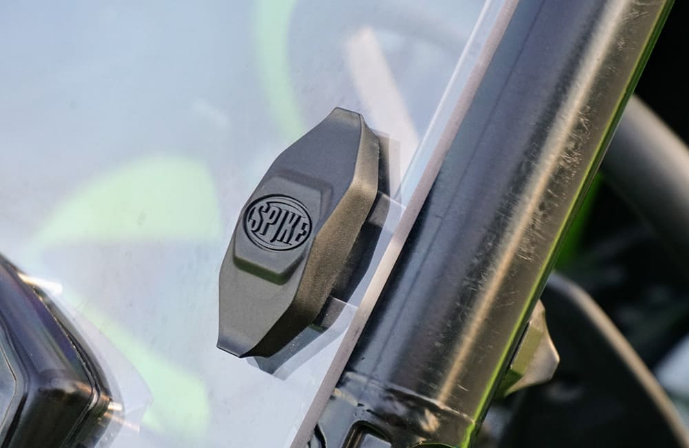 Spike Honda Talon Venting Windshield Featuring TRR (Tool Less Rapid Release)