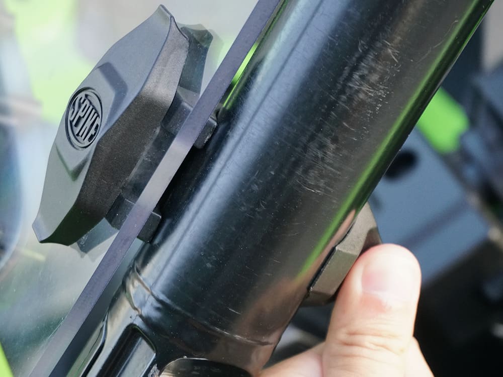 Spike Honda Talon Venting Windshield Featuring TRR (Tool Less Rapid Release)