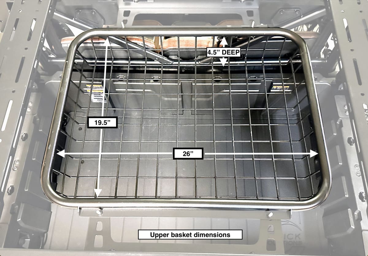 Spike Kawasaki Ridge Utility Bed Rack