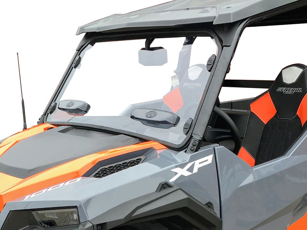 Spike Polaris General TRR Vented Windshield - Hard Coated