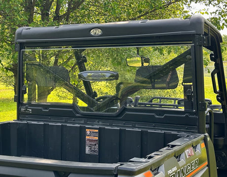 Spike Polaris Ranger 1000/XP 1000/Kinetic Rear Vented Windshield - Hard Coated