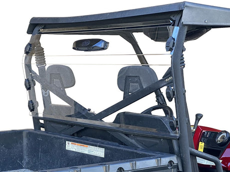 Spike Polaris Ranger Full-Size (Round Tubing) Rear Windshield with Vent - GP