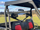 Spike Polaris Ranger Full-Size (Round Tubing) Rear Windshield With Vent - GP