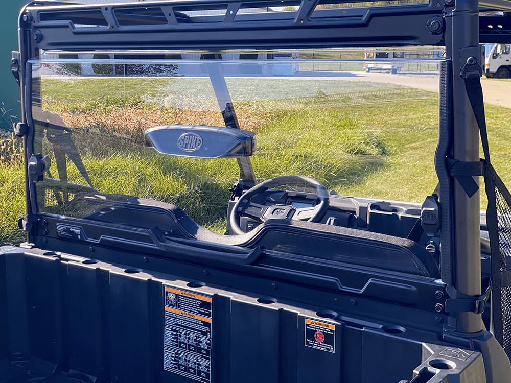 Spike Polaris Ranger Mid-Size Rear Vented Windshield