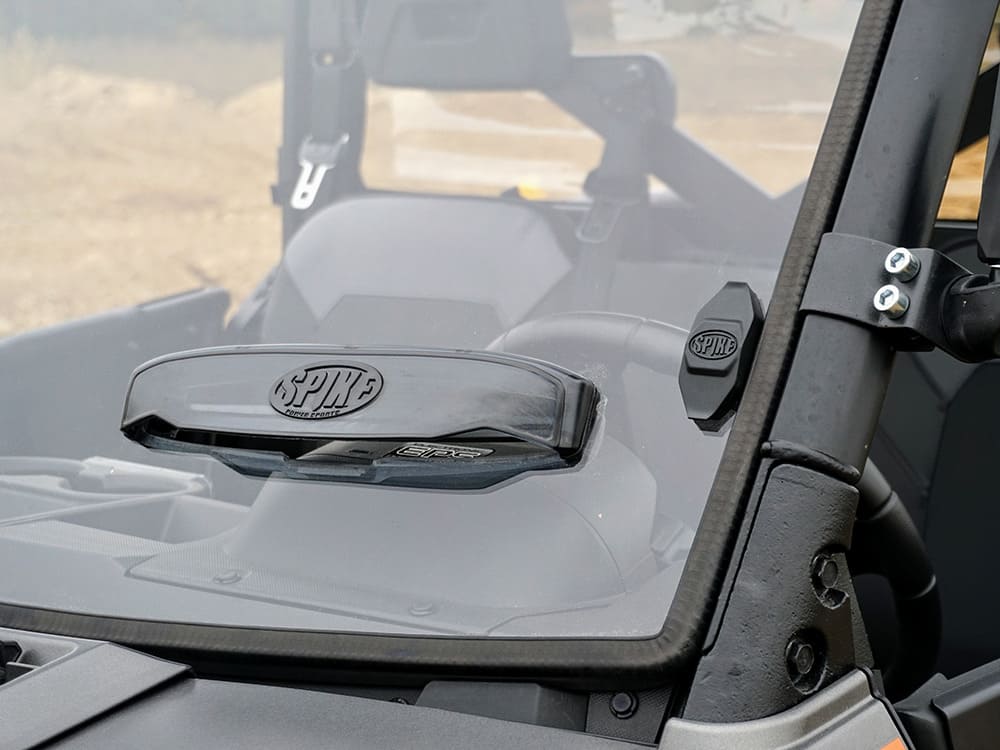 Spike Polaris Ranger Pro-Fit Full Size Venting Windshield with TRR Mounting System