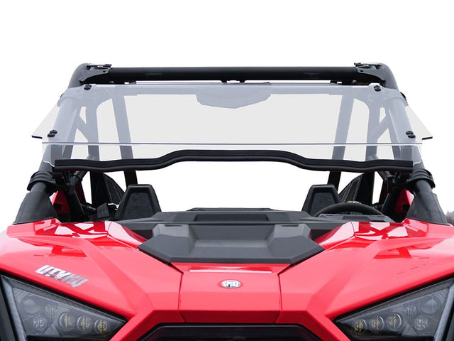Spike Polaris RZR Pro Full Tilting Windshield - Hard Coated
