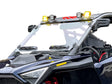 Spike Polaris RZR Pro-R Dual Vented Front Windshield-HC