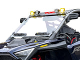 Spike Polaris RZR Pro-R Dual Vented Front Windshield-HC