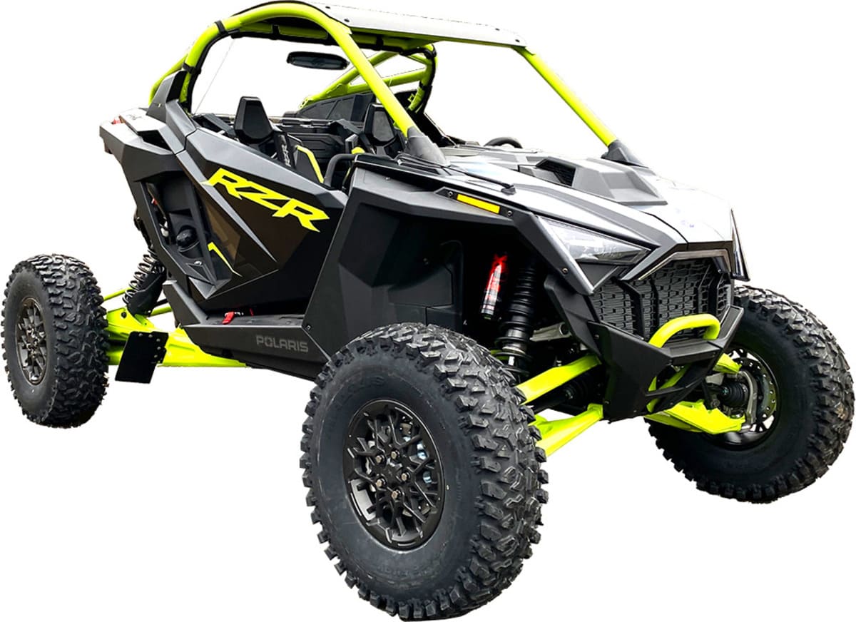 Spike Polaris RZR Pro R Rear Vented Windshield-HC