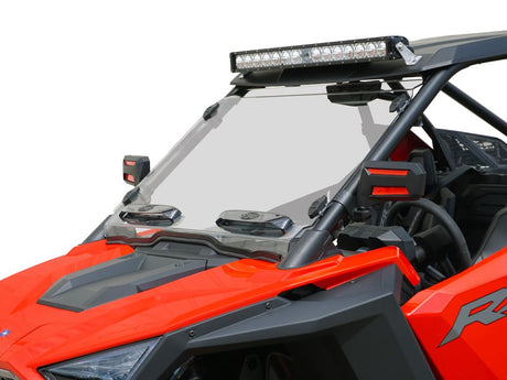 Spike Polaris RZR PRO Venting Windshield Featuring Tool Less Rapid Release