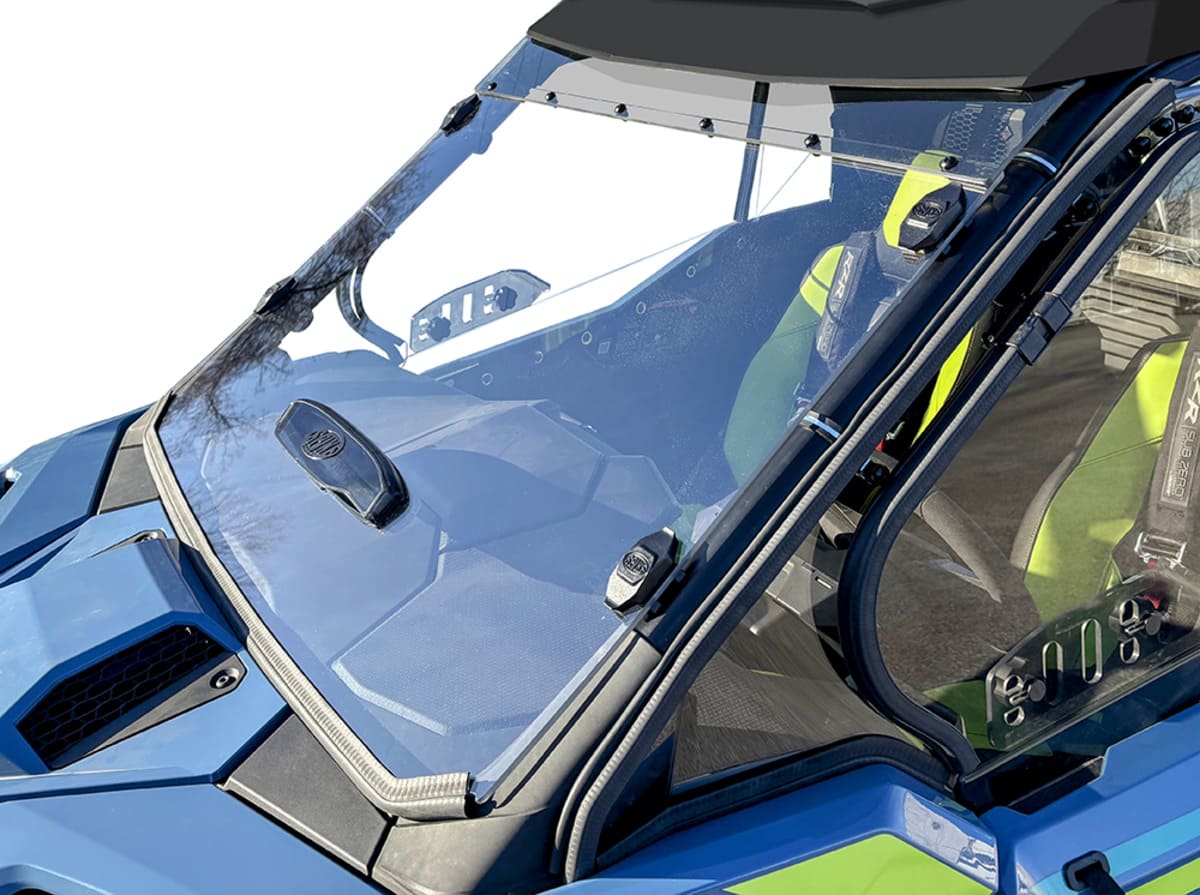 Spike Polaris RZR Pro XP/Pro S Full Scratch Resistant Windshield W/Comfort Flow Vent