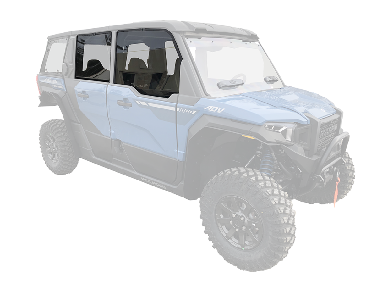 Spike Polaris Xpedition Light Tint Poly Upper Doors 5-Seat Set